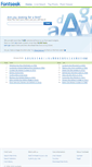 Mobile Screenshot of fontseek.com